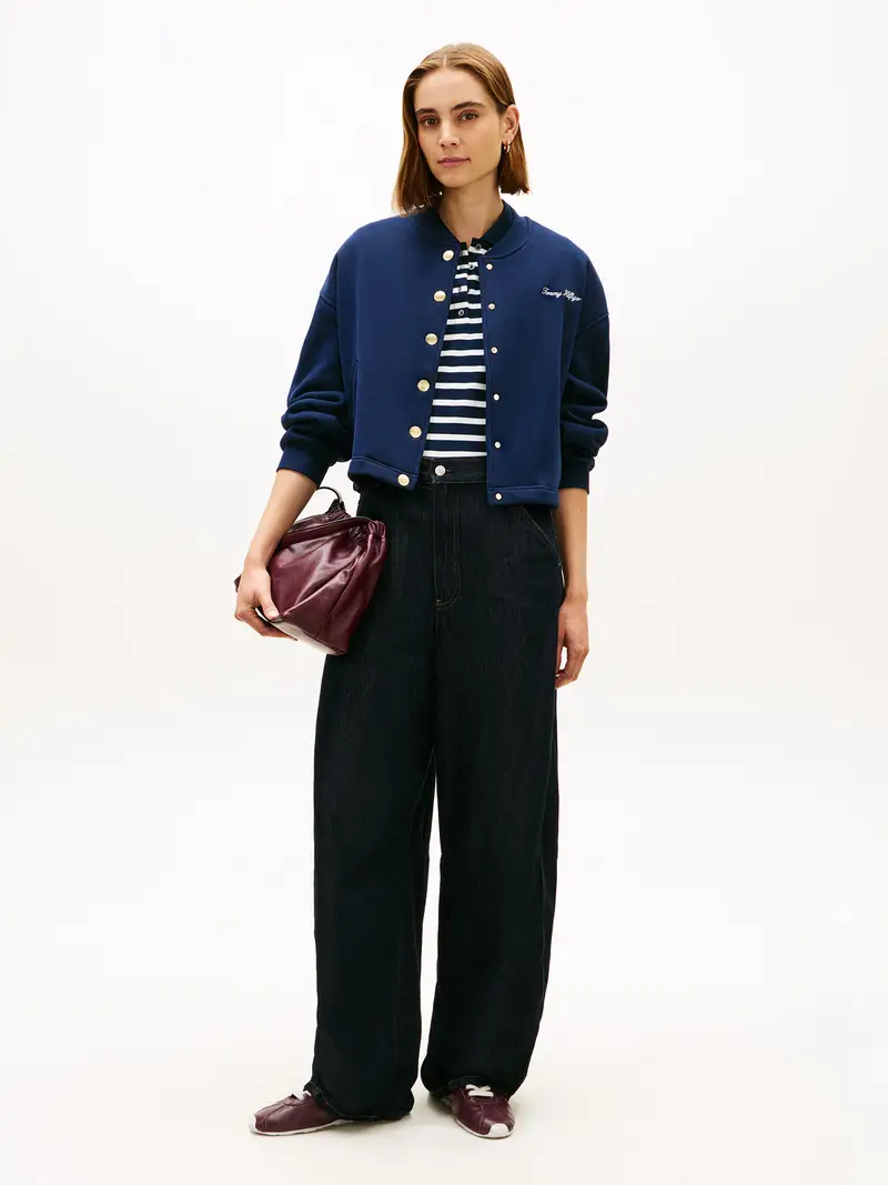 Giacca di felpa marino miniatura 2