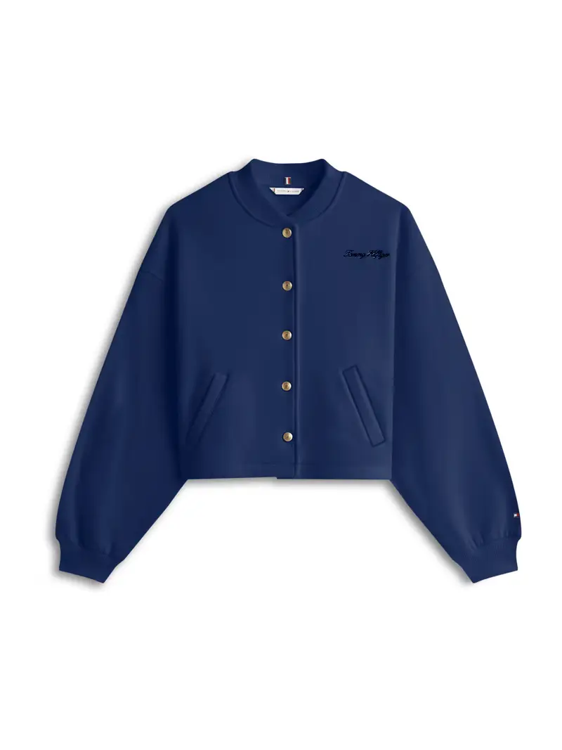 Giacca di felpa marino