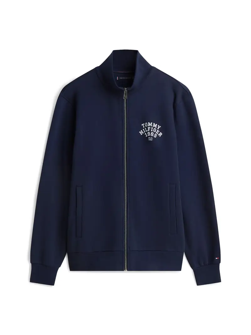 Giacca di felpa navy / bianco