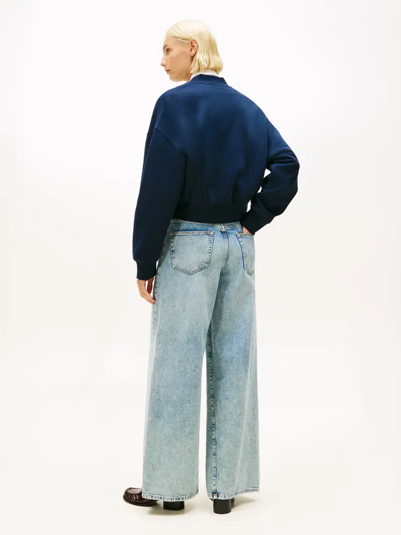 Giacca di felpa 'VARSITY' crema / navy / rosso / bianco miniatura 3