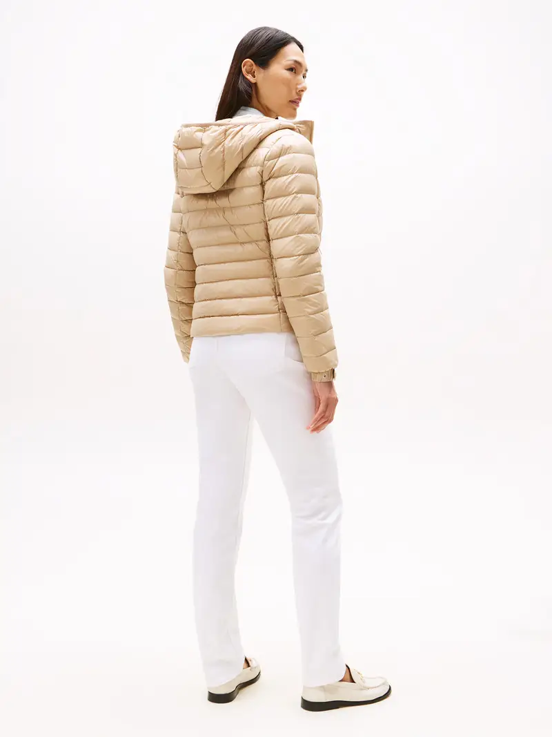 Giacca di mezza stagione beige miniatura 3