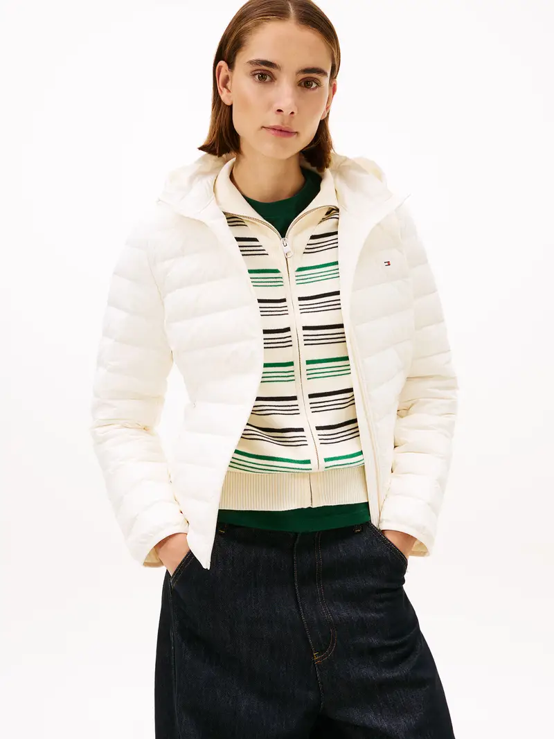 Giacca di mezza stagione bianco miniatura 2