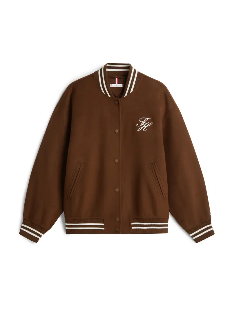 Giacca di mezza stagione blu / marrone