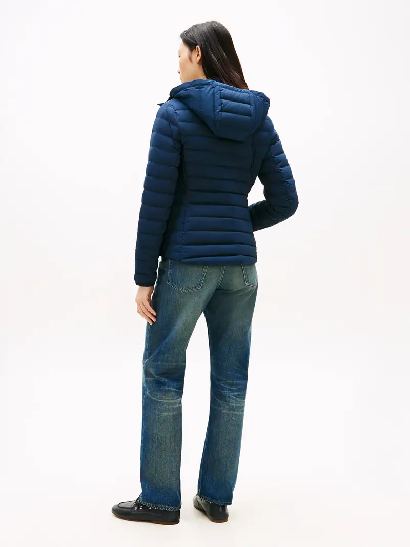 Giacca di mezza stagione blu scuro miniatura 3