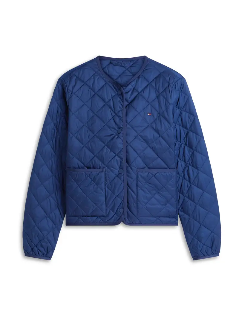 Giacca di mezza stagione blu scuro