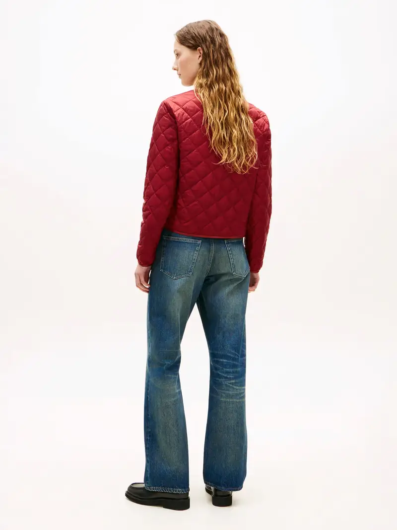 Giacca di mezza stagione rosso miniatura 3