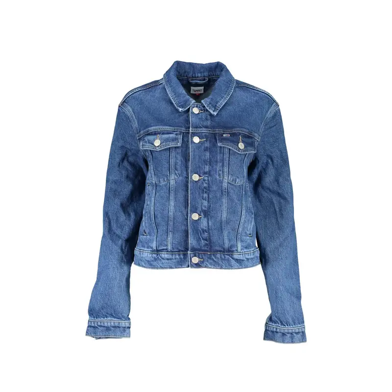 Tommy Hilfiger Giacca Donna Blu con Ricamo