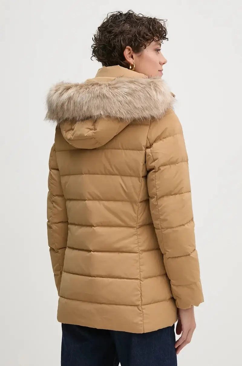 giacca donna colore beige WW0WW43600 miniatura 3