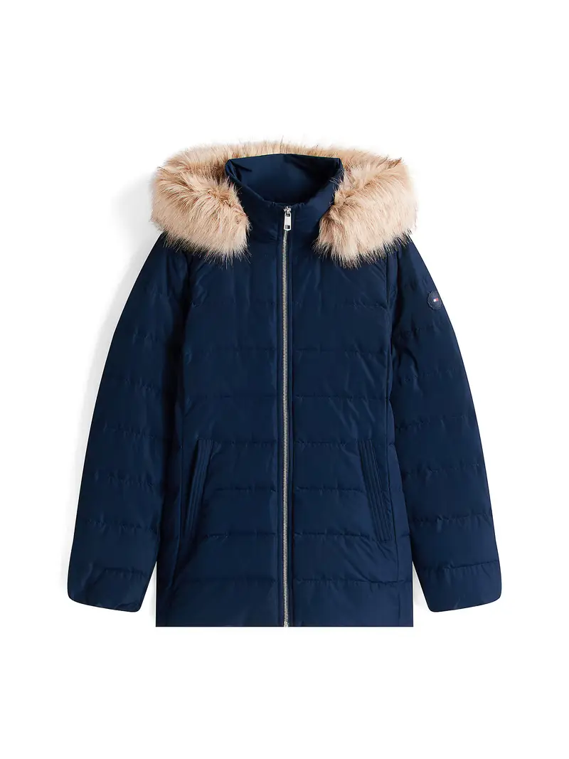 Giacca invernale beige sfumato / navy
