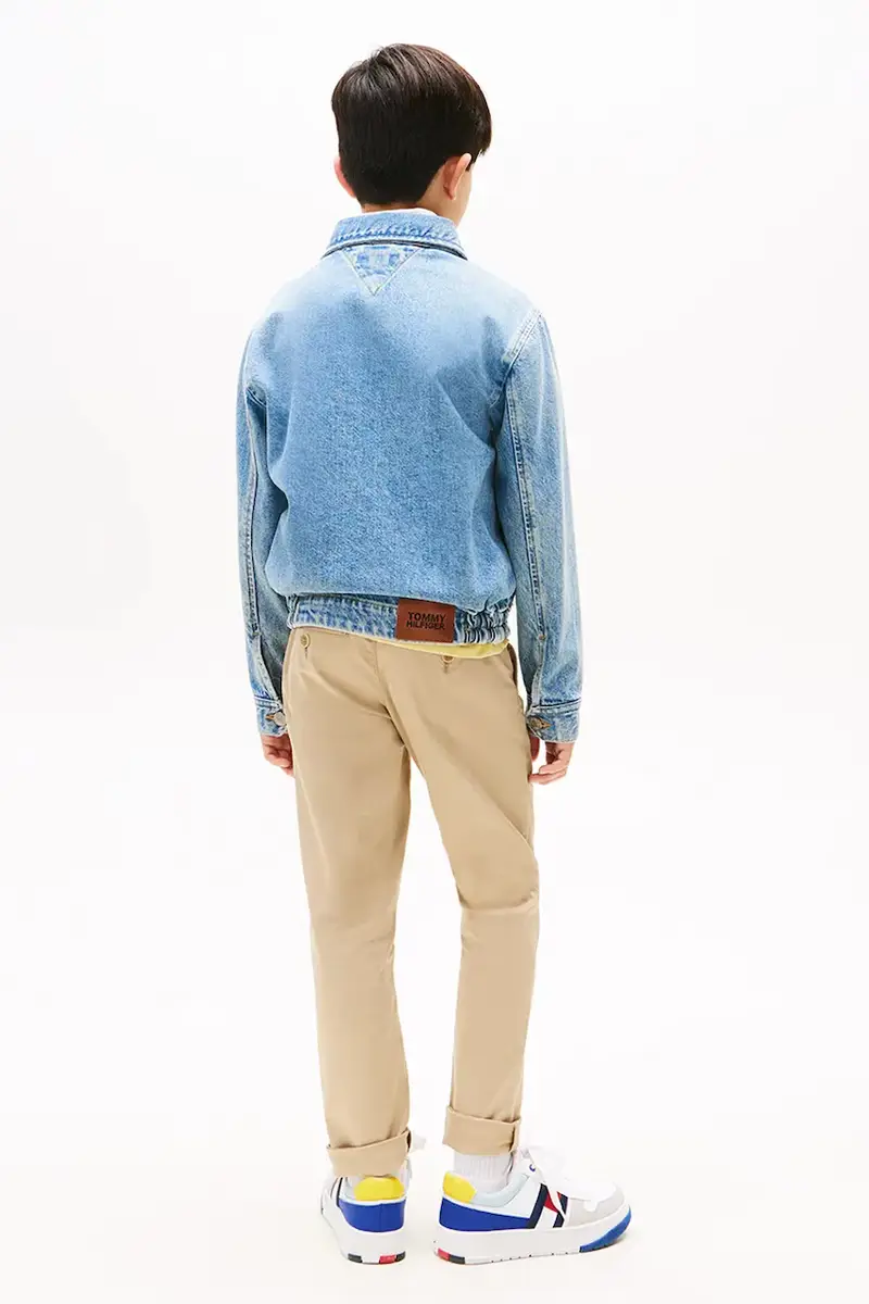 giacca jeans bambino/a colore blu KB0KB09578 miniatura 5