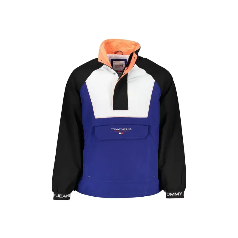 Tommy Hilfiger Giacca a Maniche Lunghe Uomo Blu con Ricamo