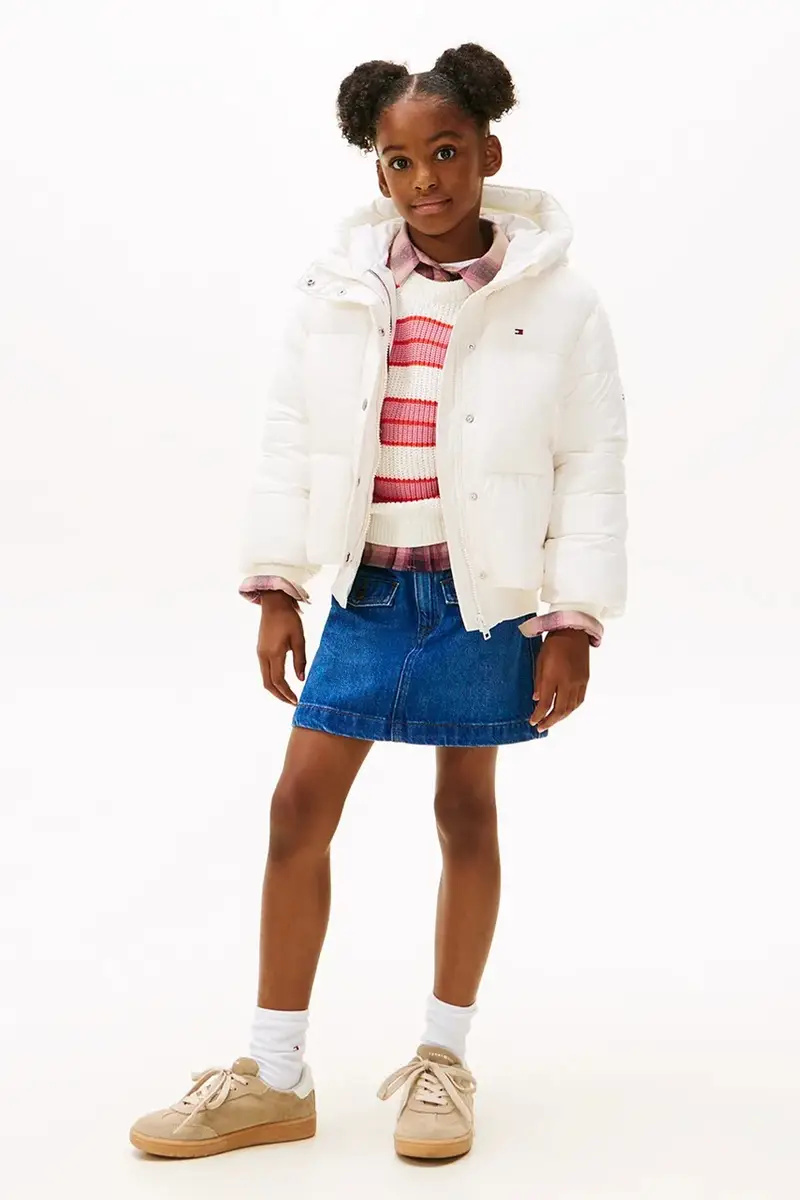 giacca per bambini colore bianco KG0KG08861 miniatura 4