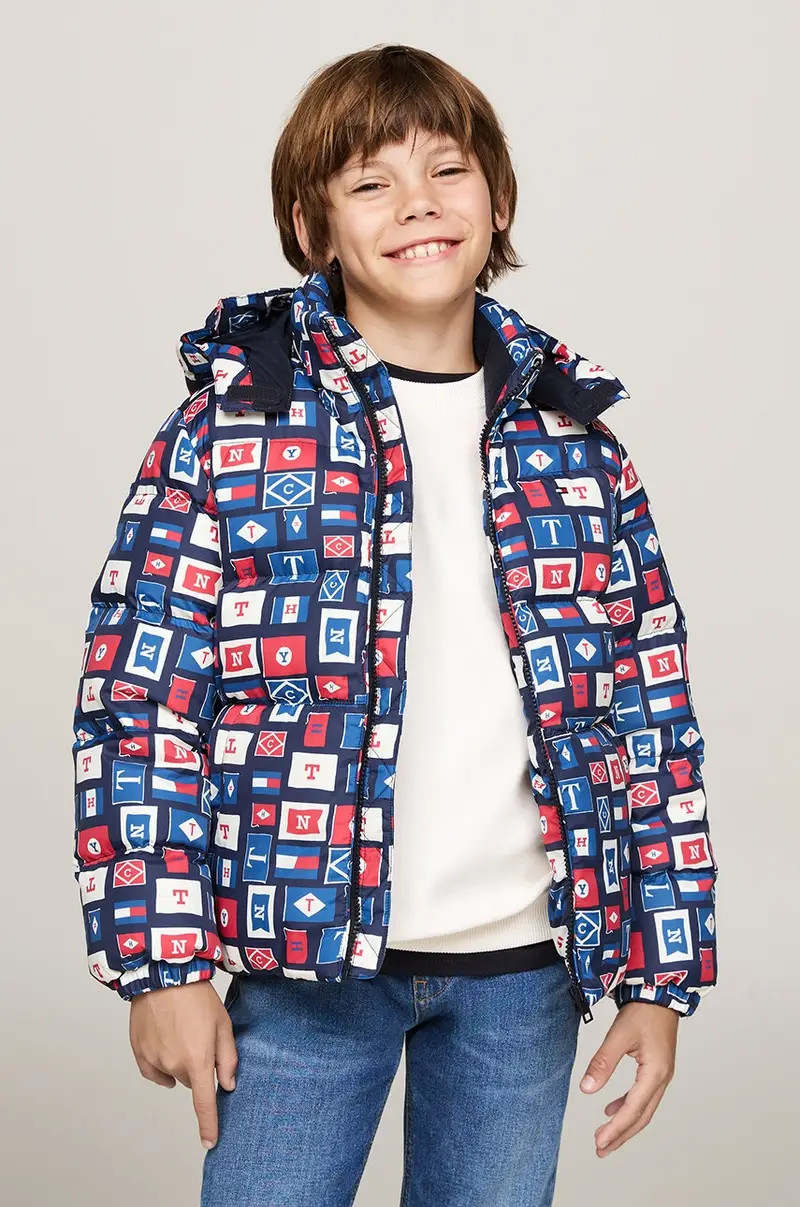 giacca per bambini colore blu KB0KB08341