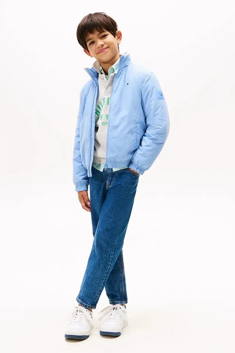 giacca per bambini colore blu KB0KB09852 miniatura 3