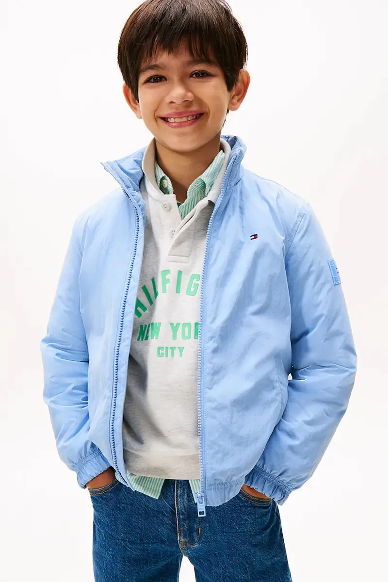 giacca per bambini colore blu KB0KB09852