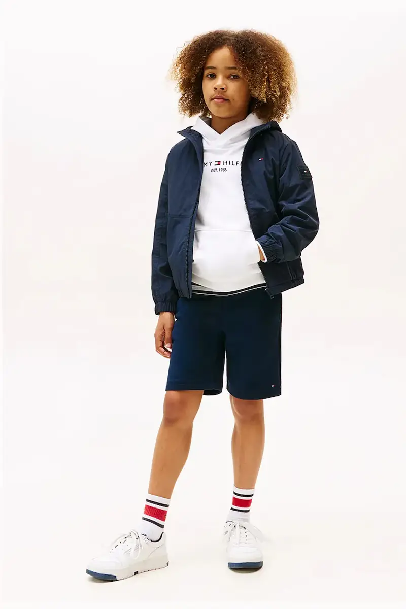 giacca per bambini colore blu navy KB0KB09737 miniatura 3