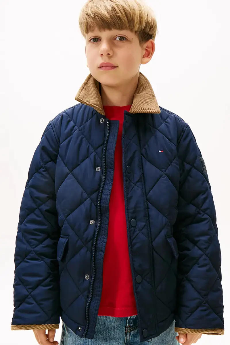 giacca per bambini colore blu navy KB0KB09814