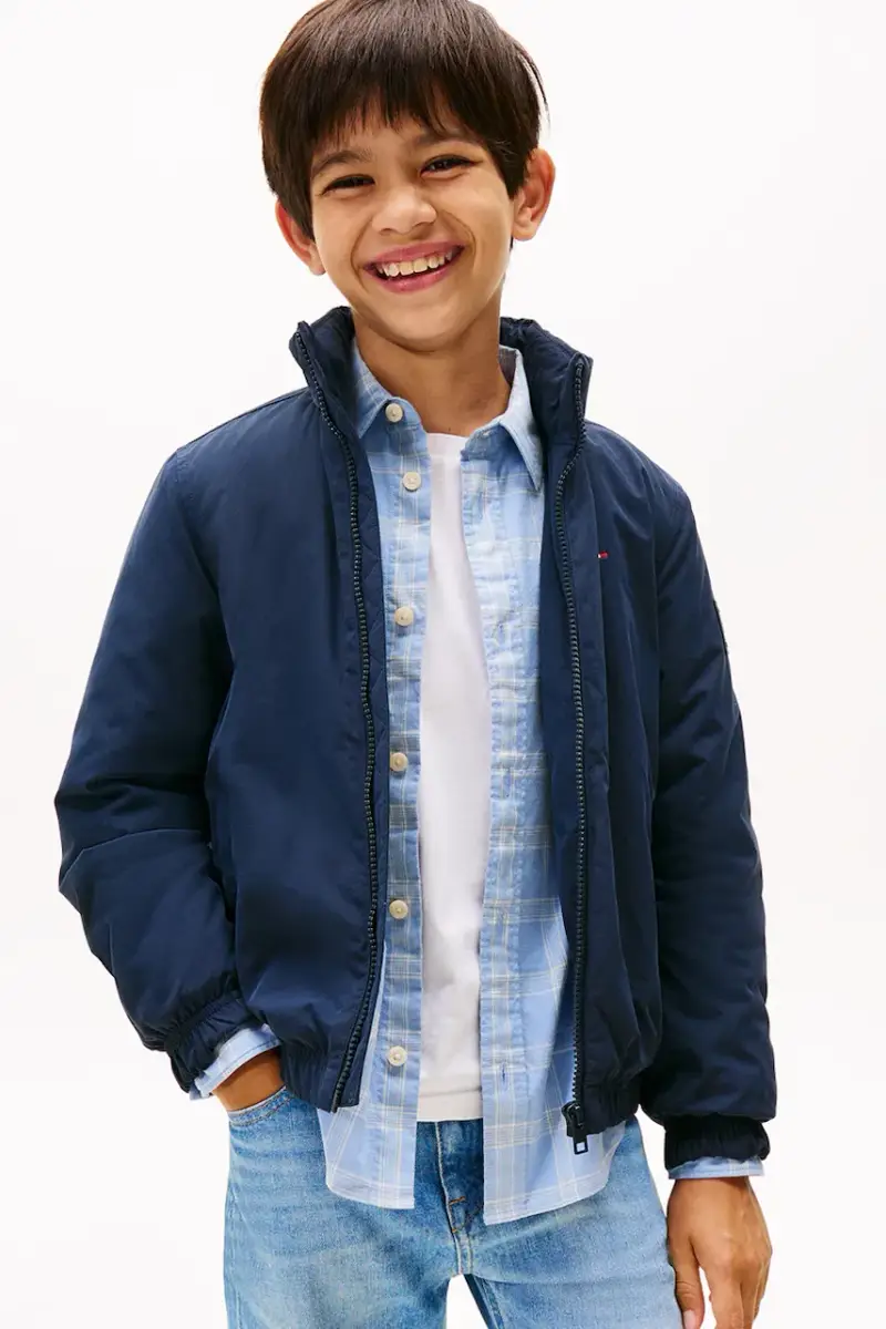 giacca per bambini colore blu navy KB0KB09852