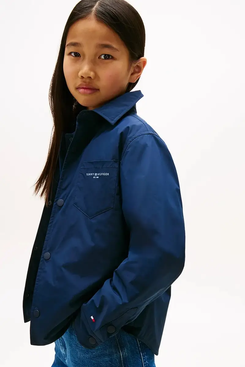 giacca per bambini colore blu navy KS0KS00644 miniatura 5