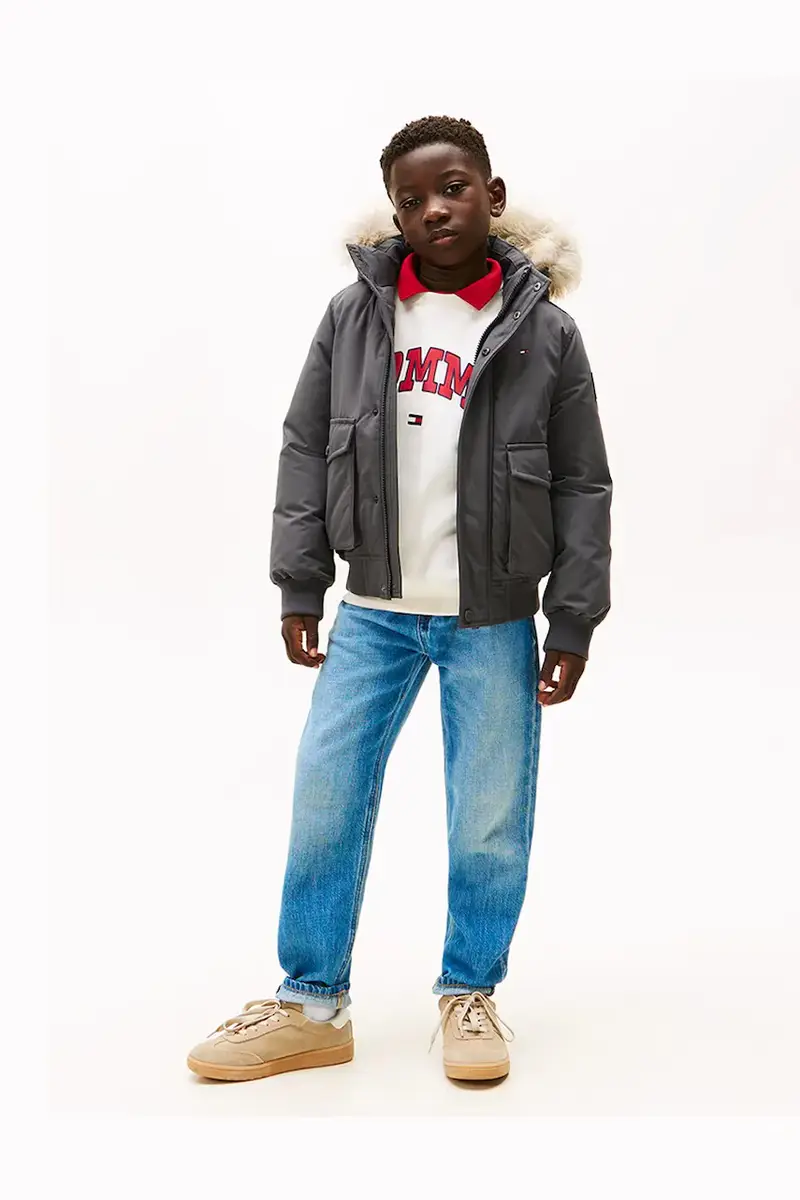 giacca per bambini colore nero KB0KB09887 miniatura 4