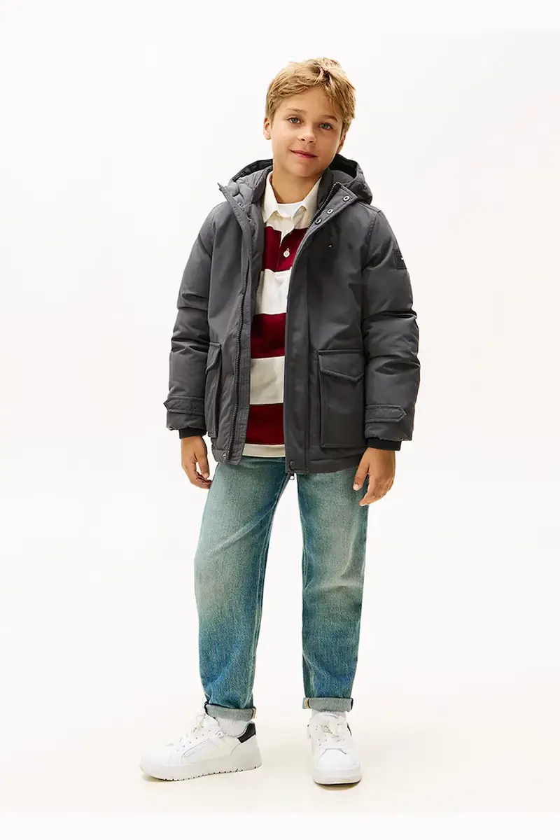 giacca per bambini colore nero KB0KB09889 miniatura 5