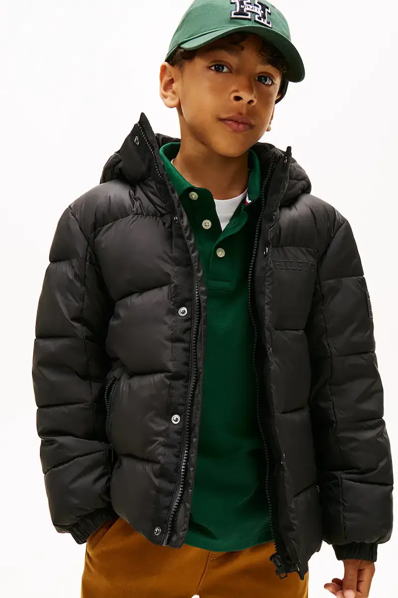 giacca per bambini colore nero KB0KB10093