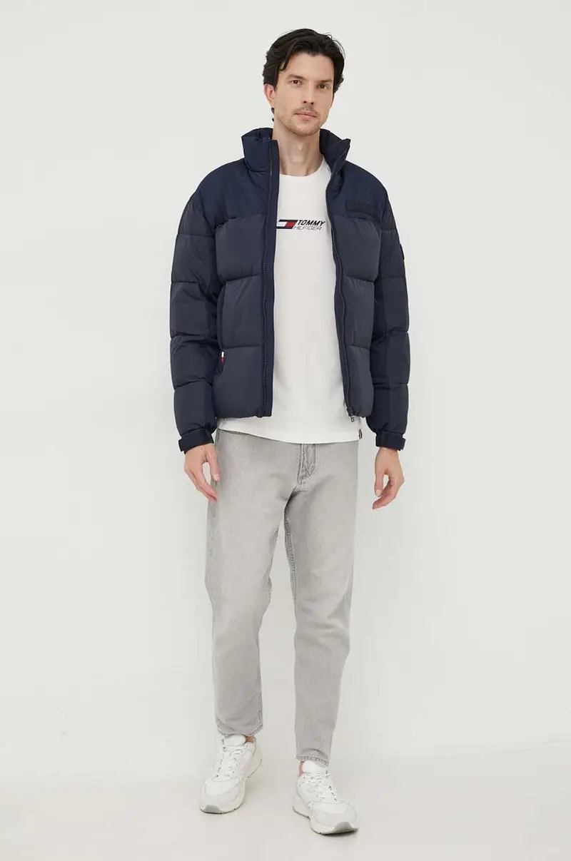 giacca uomo Blu navy miniatura 2