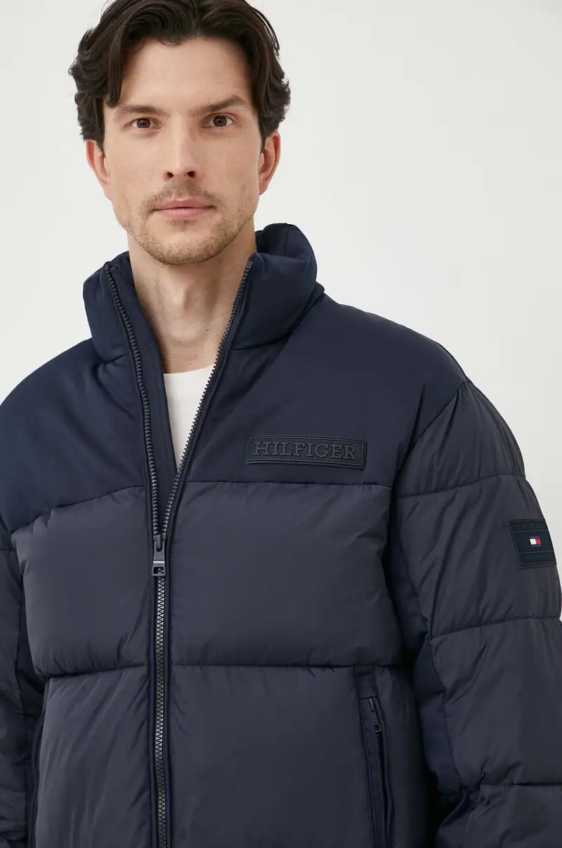 giacca uomo Blu navy miniatura 4