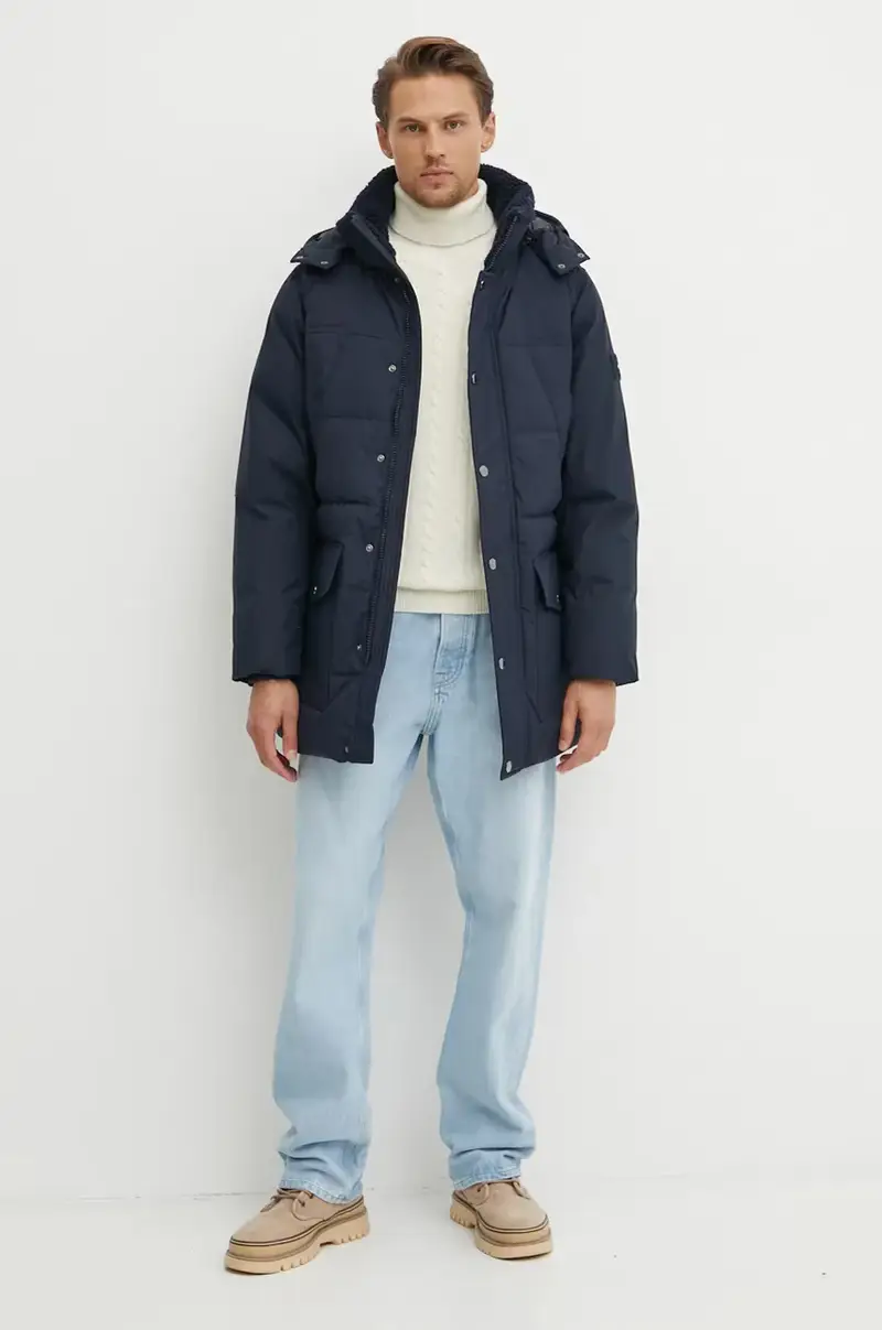 giacca uomo colore blu navy MW0MW36593 miniatura 2