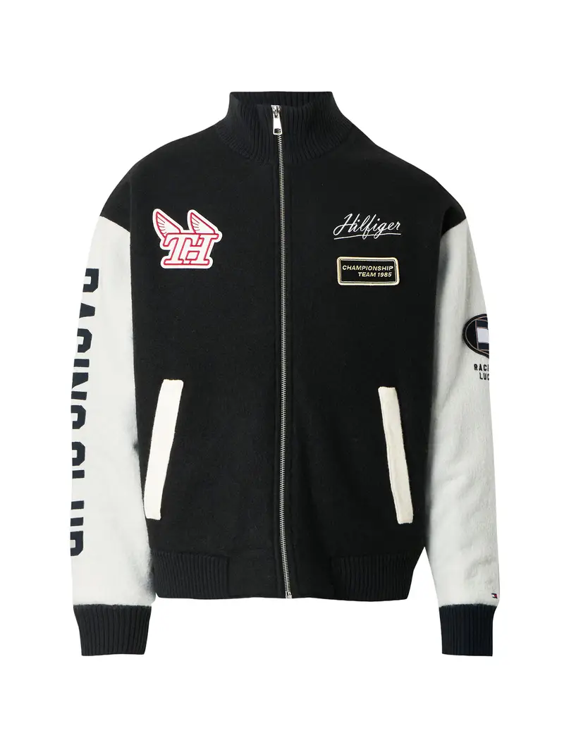 Giacchetta albicocca / rosso / nero / bianco