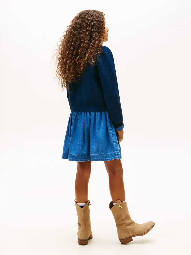 Giacchetta CHENILLE navy miniatura 3