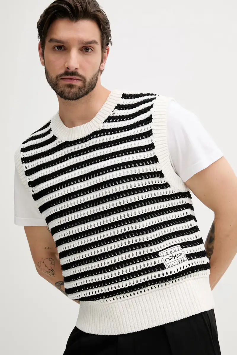 gilè in cotone x F1 THE MOVIE uomo colore nero MW0MW41385 miniatura 4