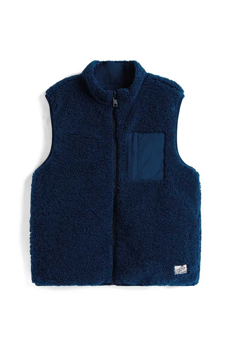 gilet da bambino colore blu navy KS0KS00659 miniatura 2