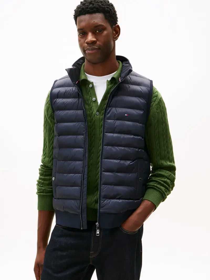 Tommy Hilfiger Gilet Blu 3818607 miniatura 2