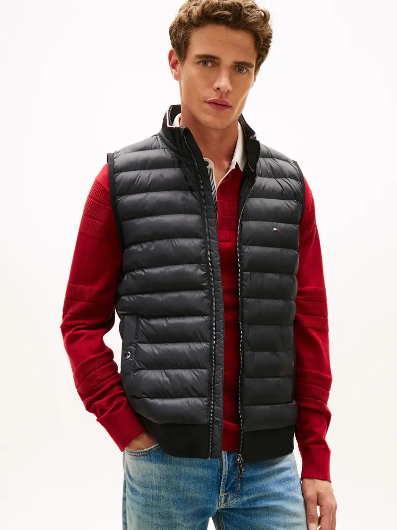 Tommy Hilfiger Gilet Nero 4271034 miniatura 2