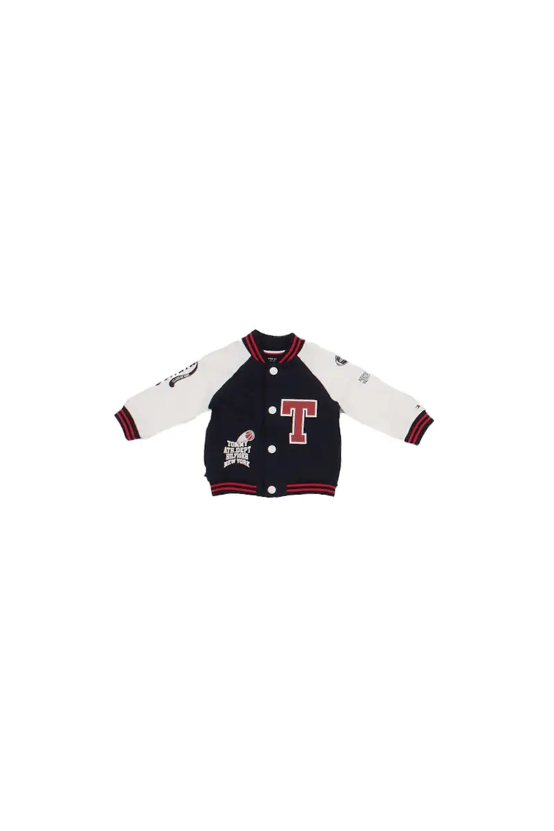 Giubbotto Bambino TOMMY HILFIGER Navy Varsity bomber