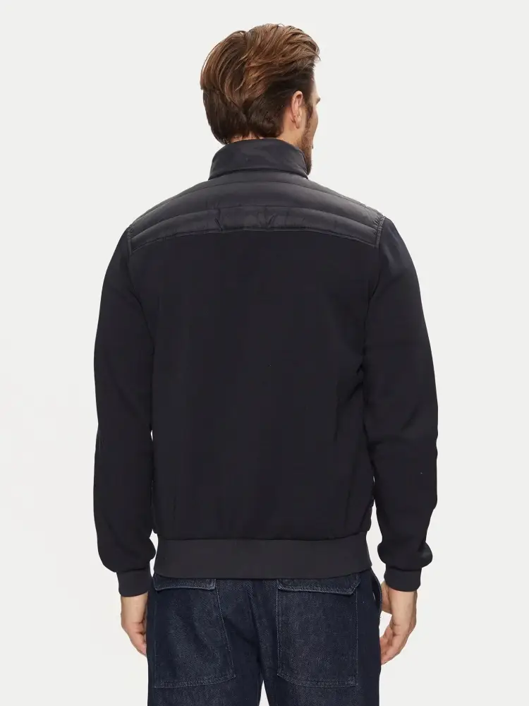 giubbotto blu navy uomo leggero mini logo sul petto miniatura 2