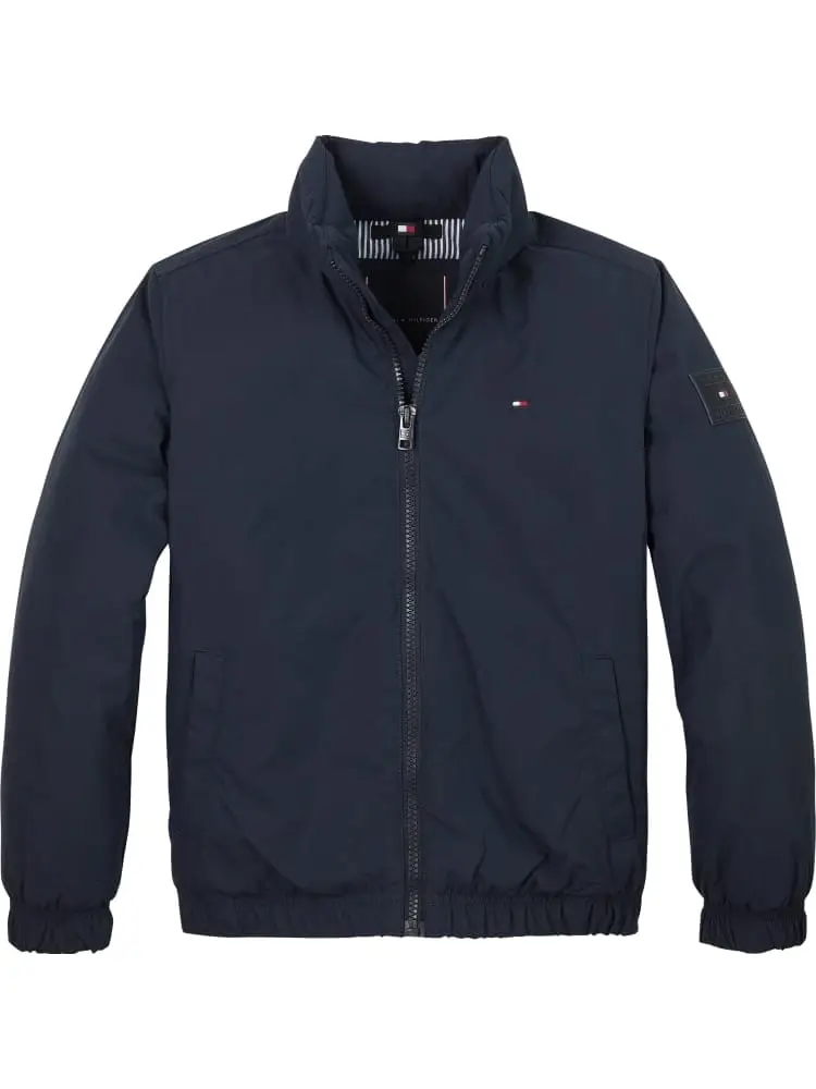 giubbotto bomber kids/junior in nylon blu