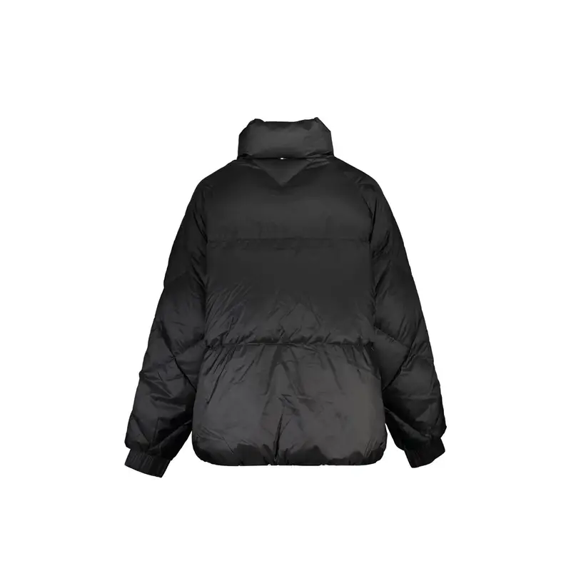 Giubbotto Donna Nero Zip miniatura 2