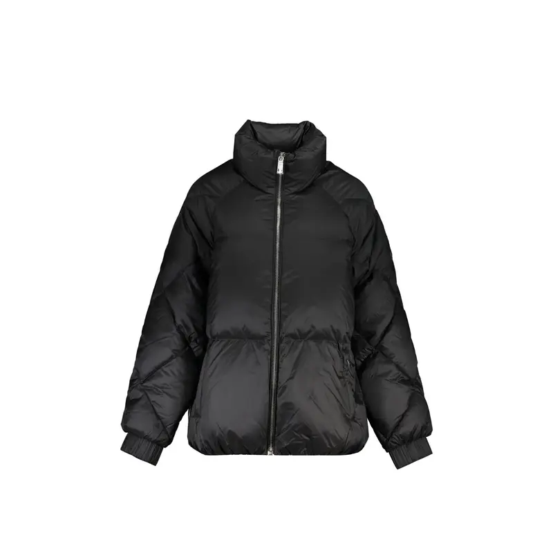 Giubbotto Donna Nero Zip