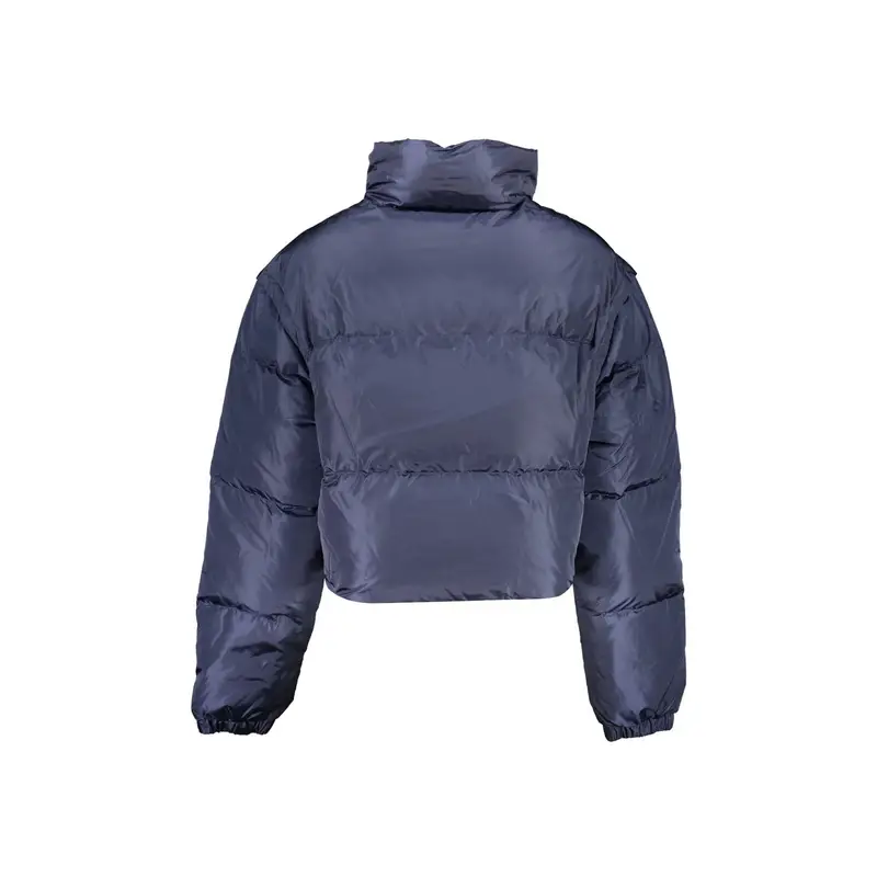 Giubbotto Maniche Lunghe Donna Blu Logo miniatura 2