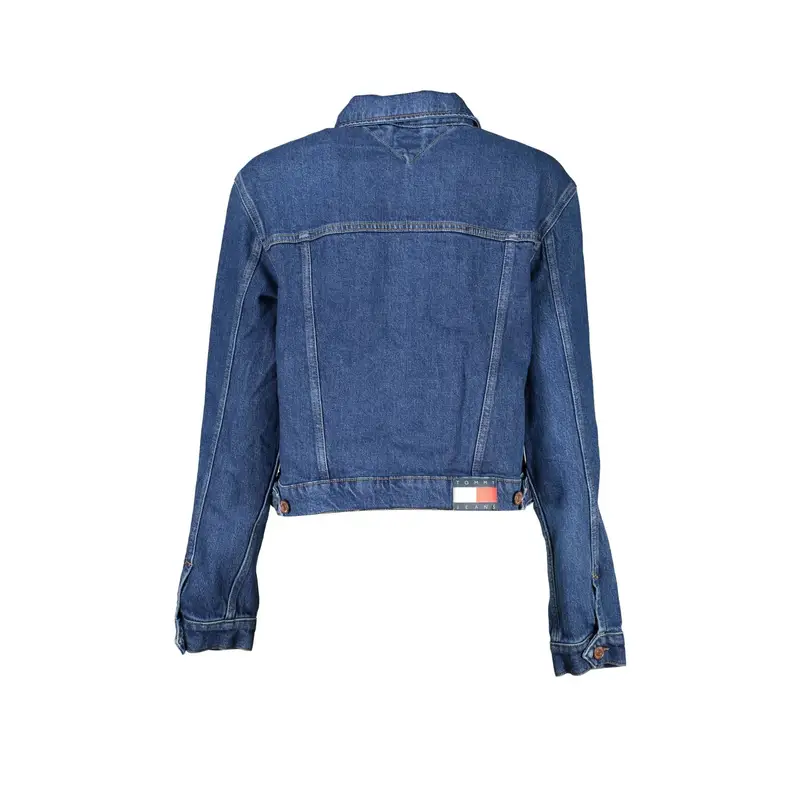 Giubbotto Maniche Lunghe Donna Blu Ricamo miniatura 2