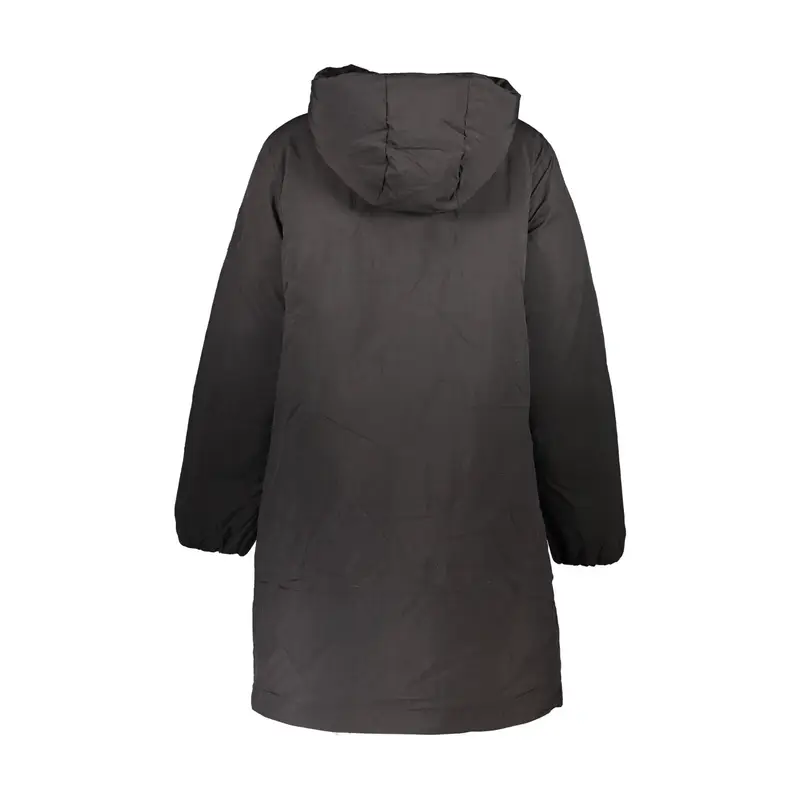 Giubbotto Maniche Lunghe Donna Nero Water Repellent Logo miniatura 2