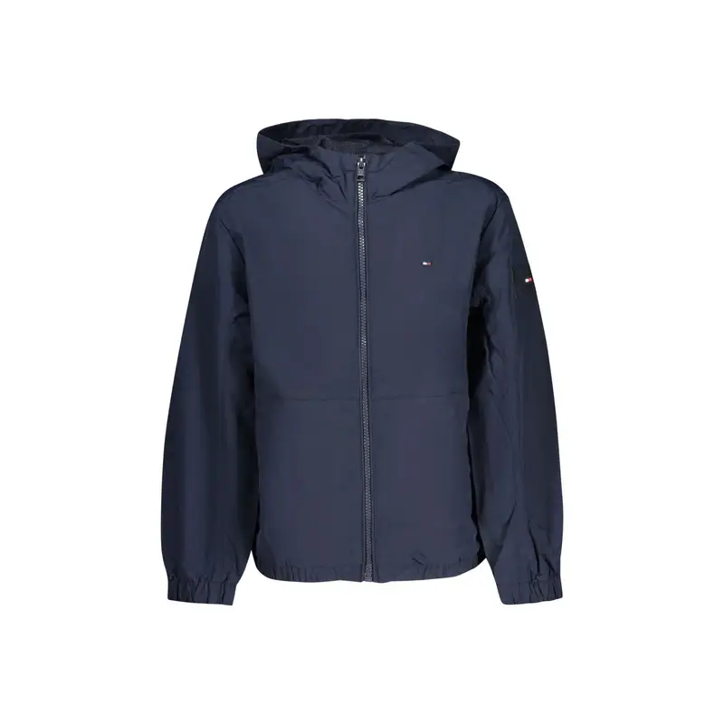 Giubbotto Maniche Lunghe Unisex Blu Ricamo