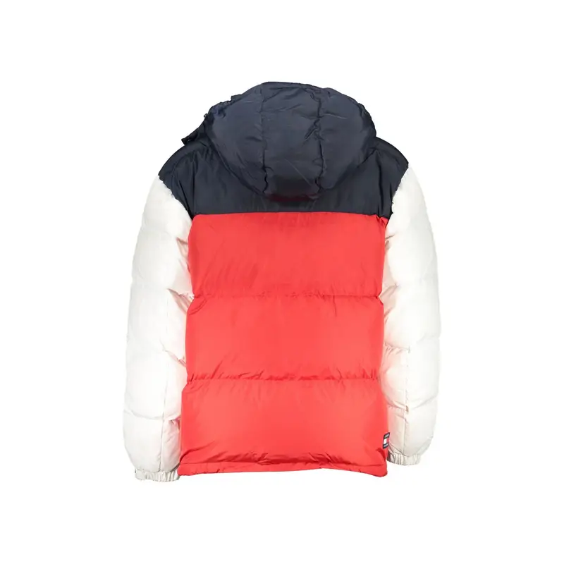 Giubbotto Maniche Lunghe Uomo Blu Cappuccio Removibile miniatura 2