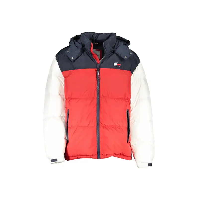 Giubbotto Maniche Lunghe Uomo Blu Cappuccio Removibile