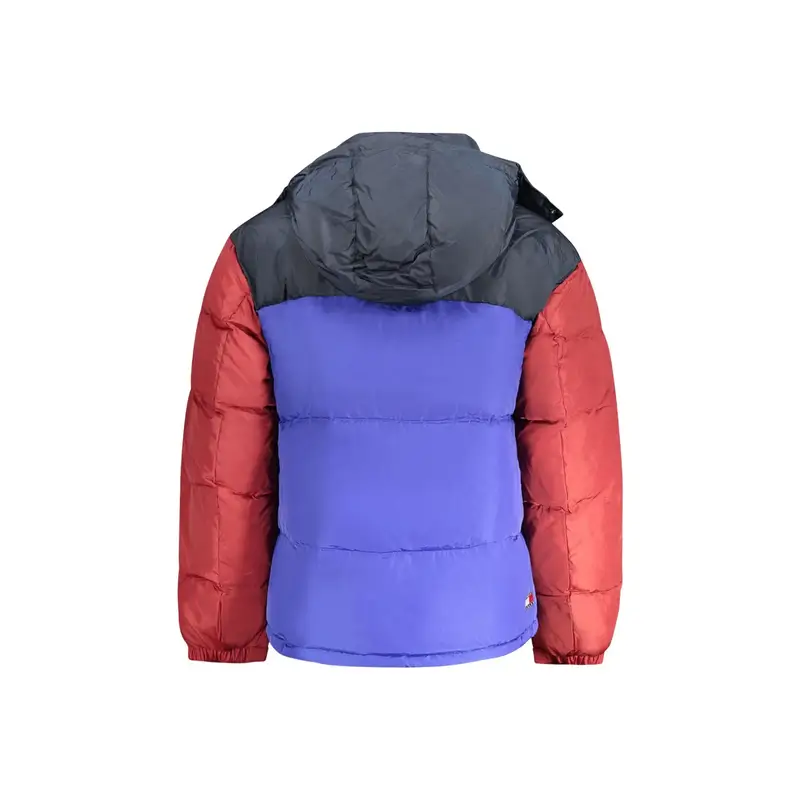 Tommy Hilfiger Giubbotto Uomo Blu e Rosso con Zip miniatura 2