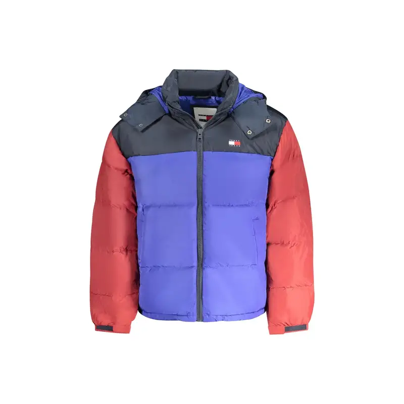 Tommy Hilfiger Giubbotto Uomo Blu e Rosso con Zip