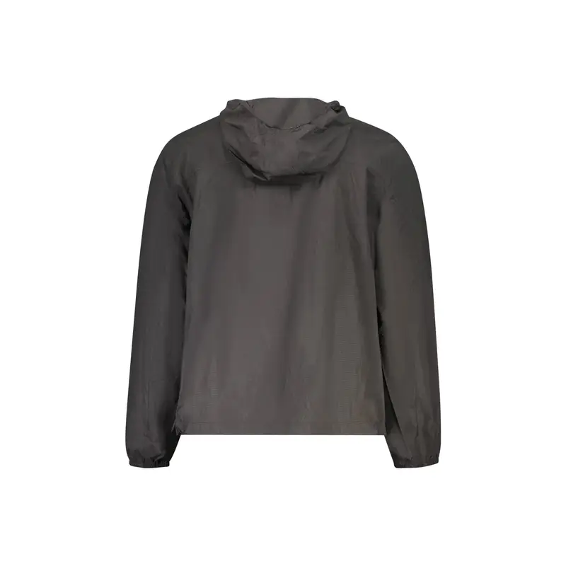 Tommy Hilfiger Giubbotto Uomo Nero con Stampa Logo miniatura 3