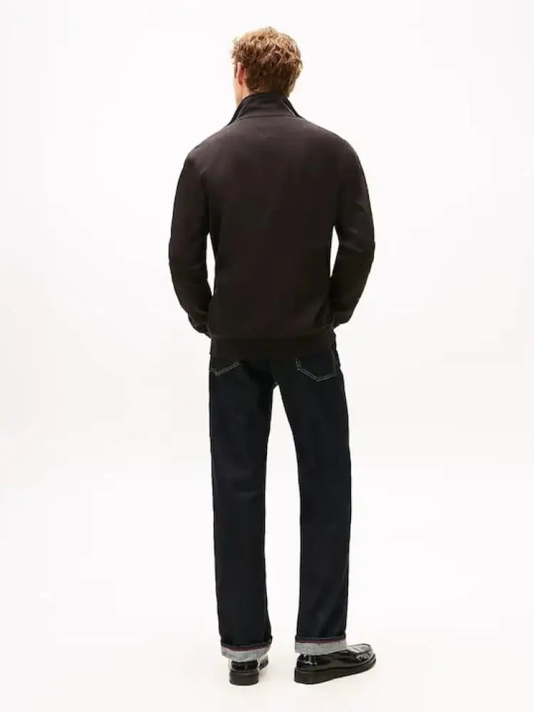 giubbotto nero uomo mini logo miniatura 3